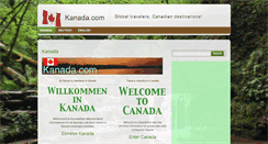 Desktop Screenshot of kanada.com